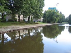 lage hardhouten beschoeiing